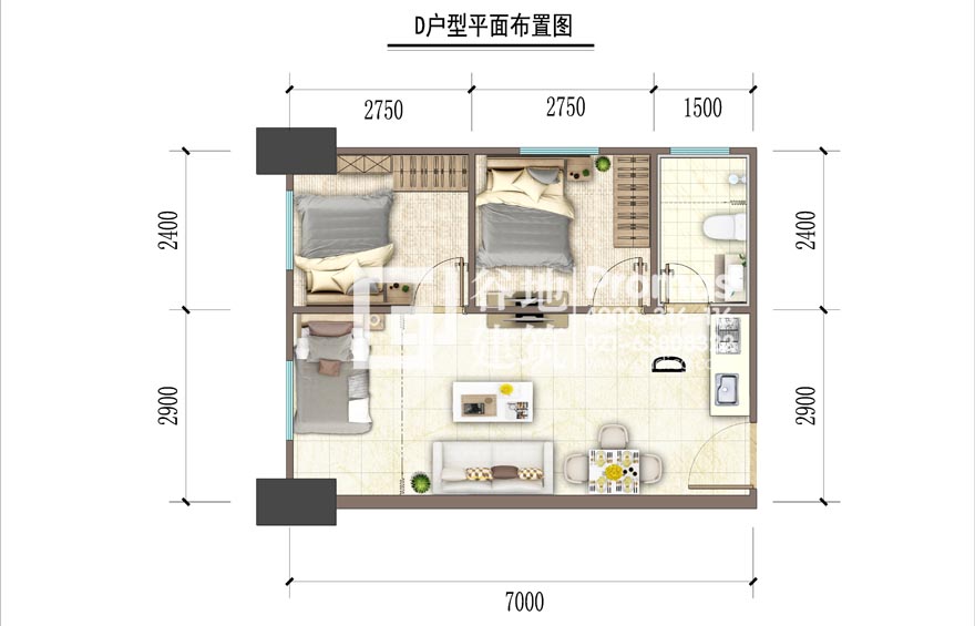 戶型效果圖