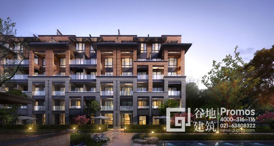西安永威住宅效聯排設計果圖