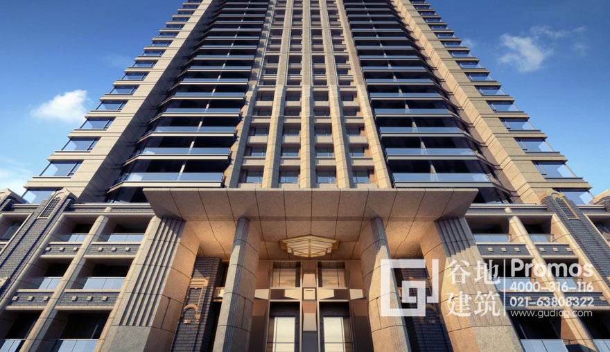 中建光谷中心建筑單體效果圖