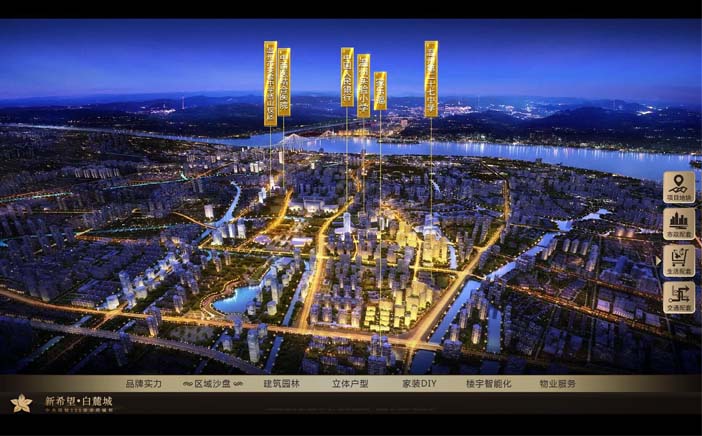 iPad售樓區位展示功能展示圖片