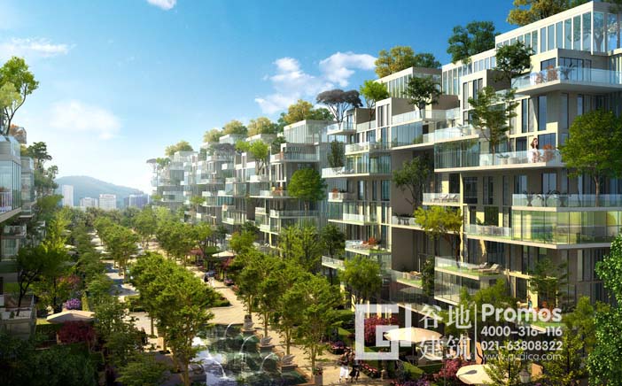 建筑效果圖制作為什么不直接用使用SU模型，建筑效果圖圖片