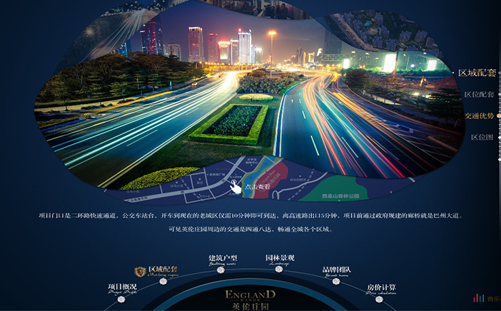 iPad售樓系統是怎么制作二：iPad售樓系統文案介紹內容及美工設計圖