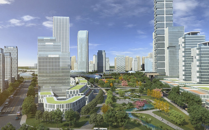 建筑動畫常用的表現手法對比襯托法