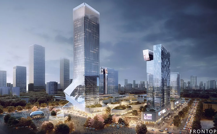 建筑效果圖參考網站凡拓frontop圖