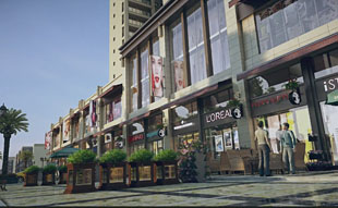 成都錦麗苑建筑三維動畫