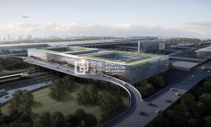 機場公共建筑效果圖