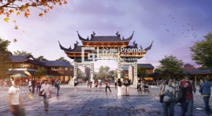 古建商業設計效果圖