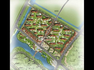 住宅規劃設計總平面圖