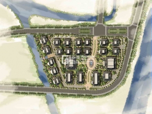 法式風格住宅設計平面總圖