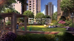 住宅庭院景觀設計效果圖