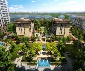 蘇州朗詩住宅中庭景觀效果圖