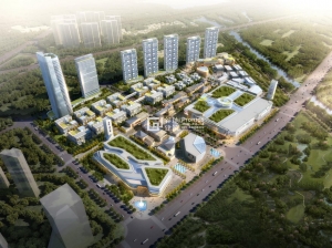 商貿城規劃效果圖
