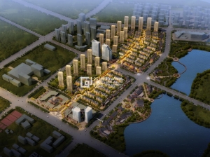 綠地合肥住宅小區規劃效果圖
