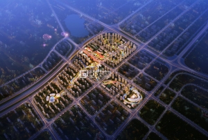 鄭州侯寨鄉住宅區規劃效果圖