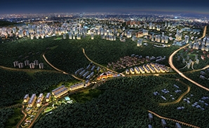 虹山城投德潤香山府建筑效果圖制作方案