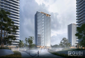 天一仁和住宅效果圖單體