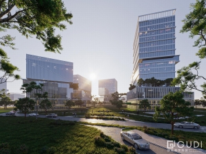 高鐵新城公建效果圖
