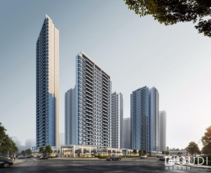 崇仁路住宅沿街商業效果圖